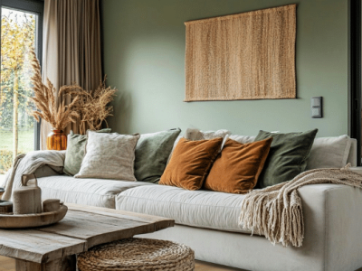 Bibi PVC vloer eiken naturel in woonkamer